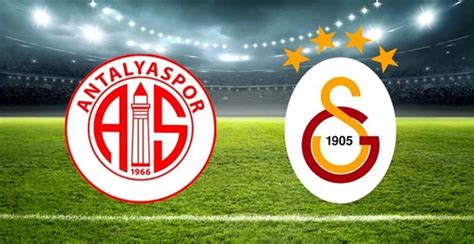 Antalyaspor galatasaray maçı canlı izle